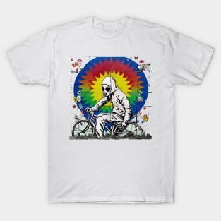 The Biker on the Wall T-Shirt